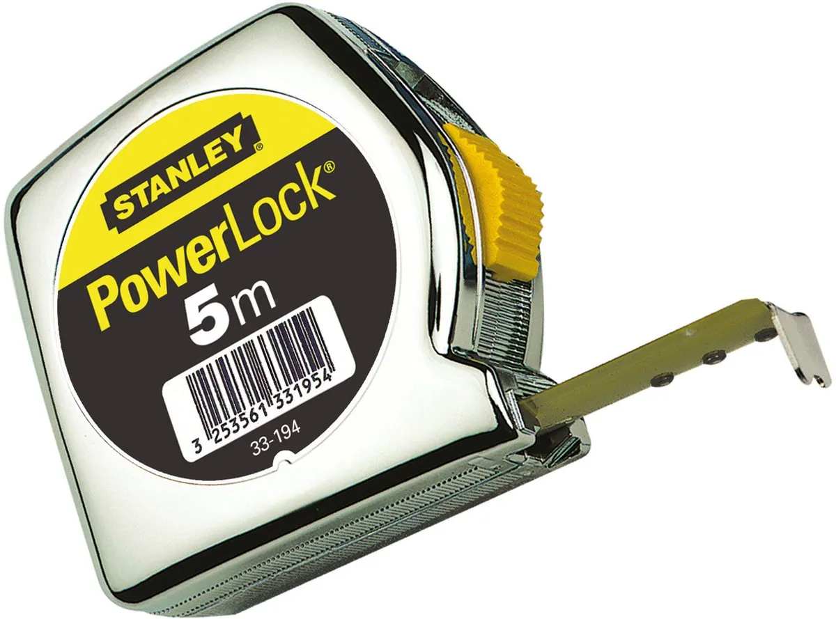 Stanley Rolbandmaat Powerlock 10m 25mm - 0-33-442