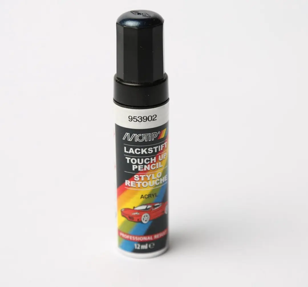 Motip Auto Lakstift Blauw Metallic 12ml