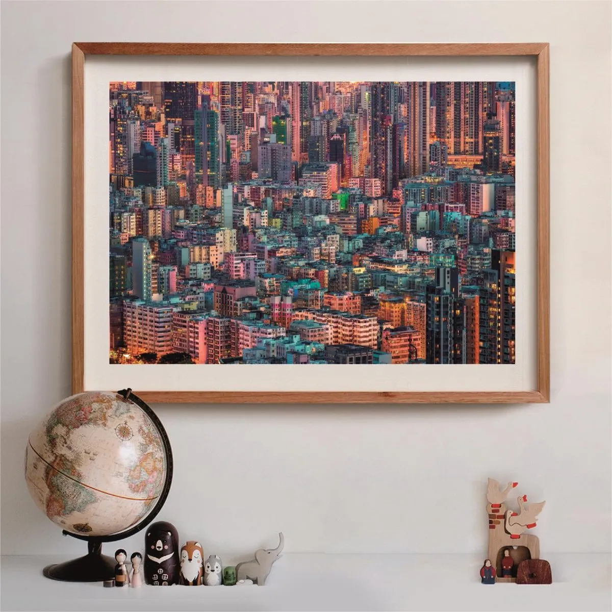Clementoni The Hive Hong Kong Puzzel 1500 Stukjes - Multi Kleur - afbeelding 6 van 6