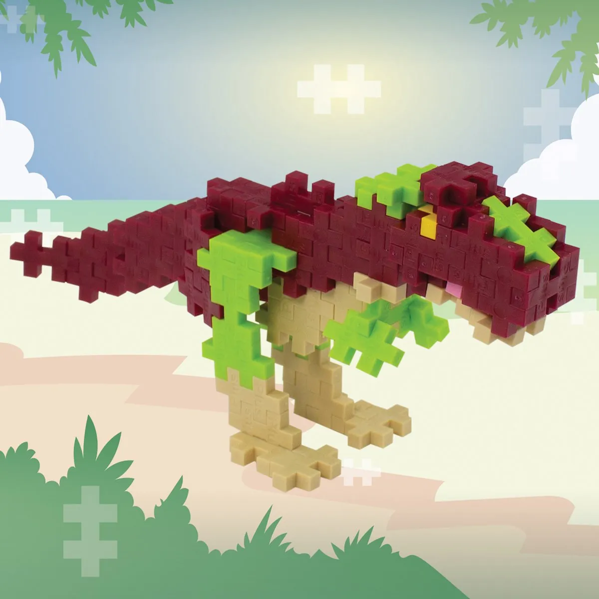 Plus-Plus T-Rex Bouwset 100-delig - T-Rex