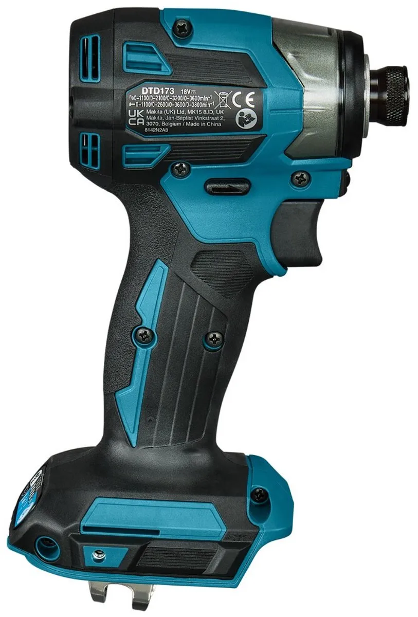 Makita DTD173ZJX1 Accu Slagschroevendraaier 18V - 180Nm - Turquoise/Zwart