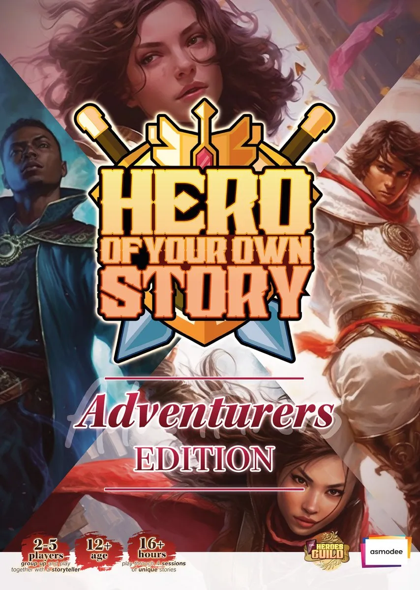 Asmodee Hero of Your Own Story Adventures Edition Bordspel - 1-5 Spelers