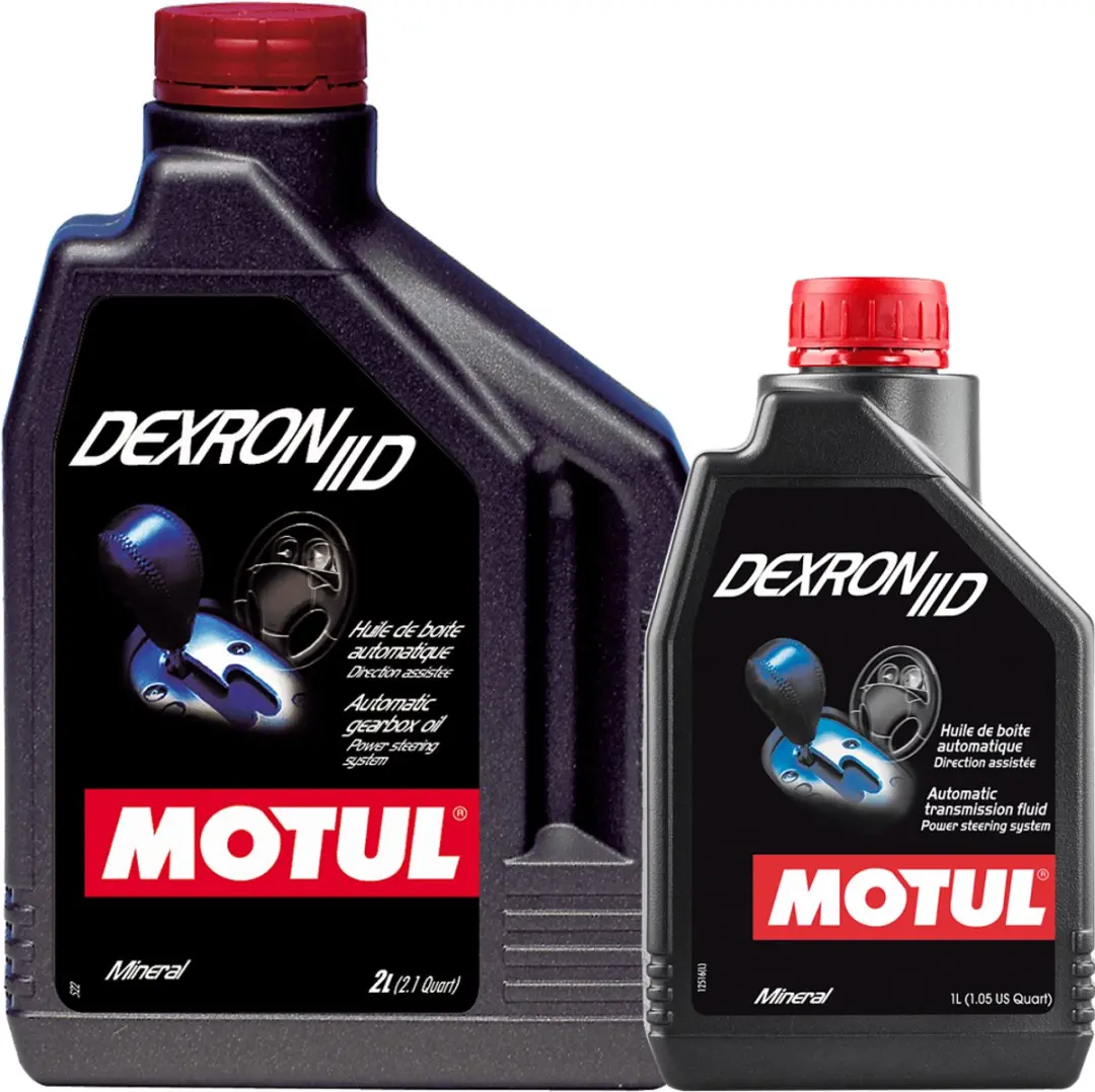 Motul Dexron II-D 1L - Universeel - Rood/Zwart - afbeelding 2 van 2