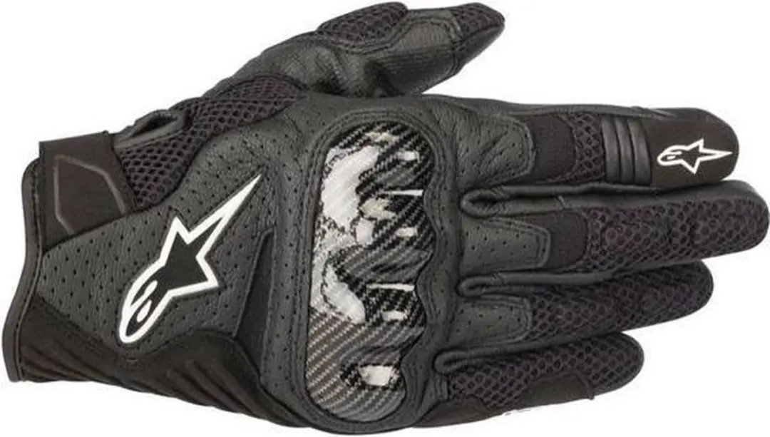 Alpinestars SMX-1 Air V2 Motorfiets Handschoenen - S - Wit/Zwart