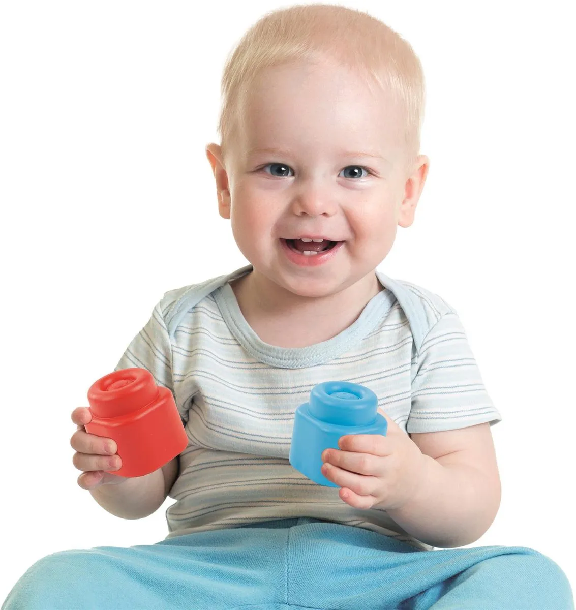 Clementoni Soft Clemmy Stapelblokken - 20 Stuks