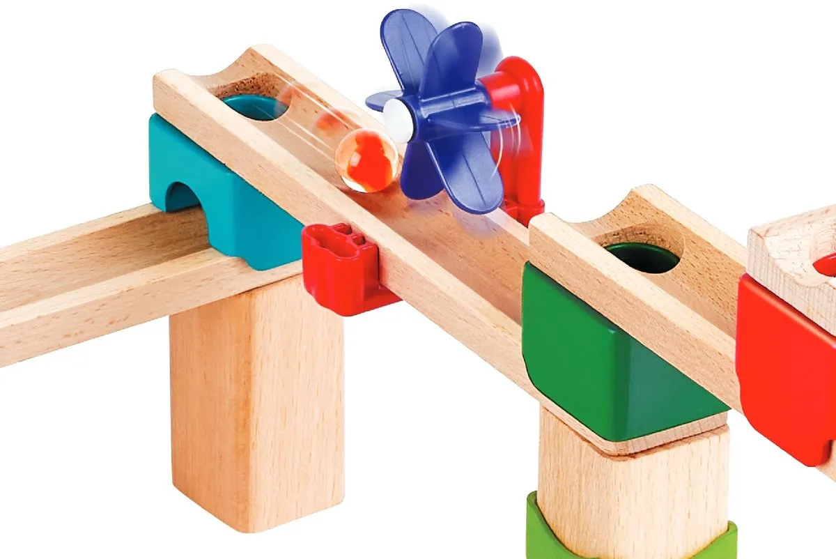 Hape Marble Run Circuit - 81 Onderdelen Multicolor