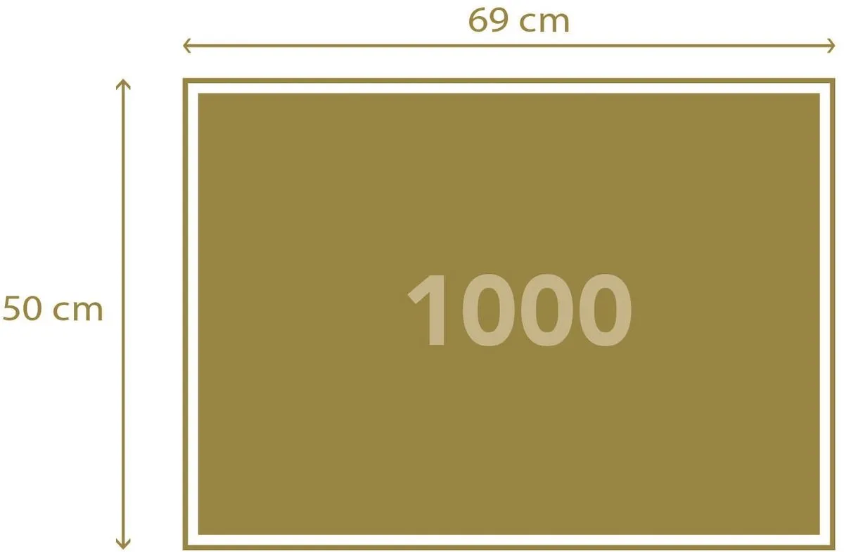 Clementoni Puzzel Venetië Kanaal 1000 Stukken - Multi Kleur