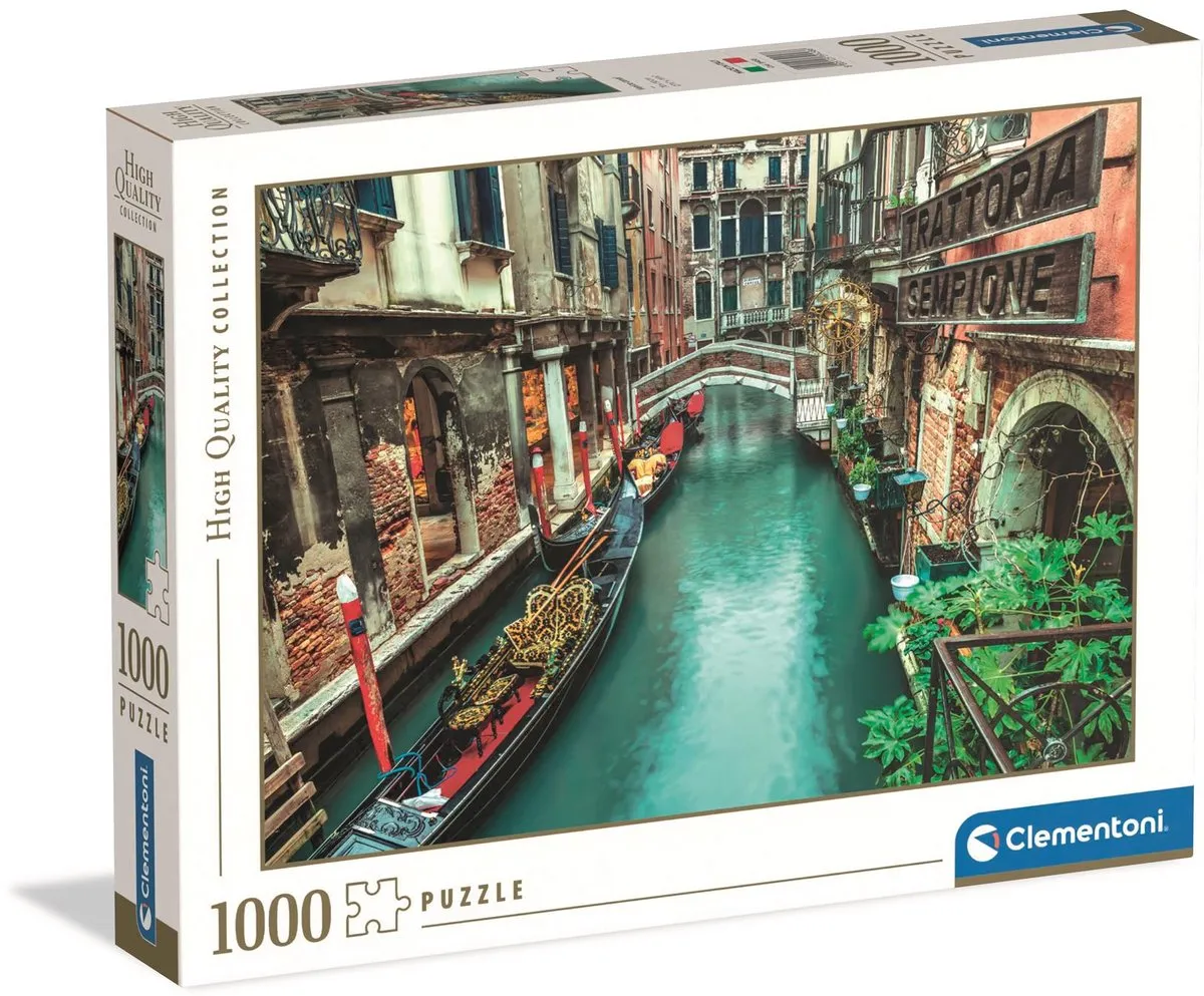 Clementoni Puzzel Venetië Kanaal 1000 Stukken