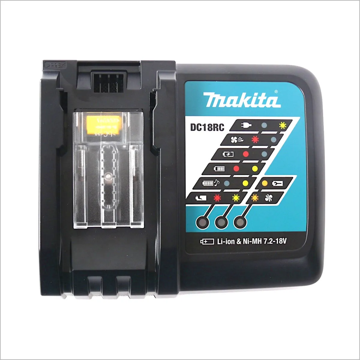 Makita DC18RC BL1850B Acculader + Accu 18V 5.0Ah
