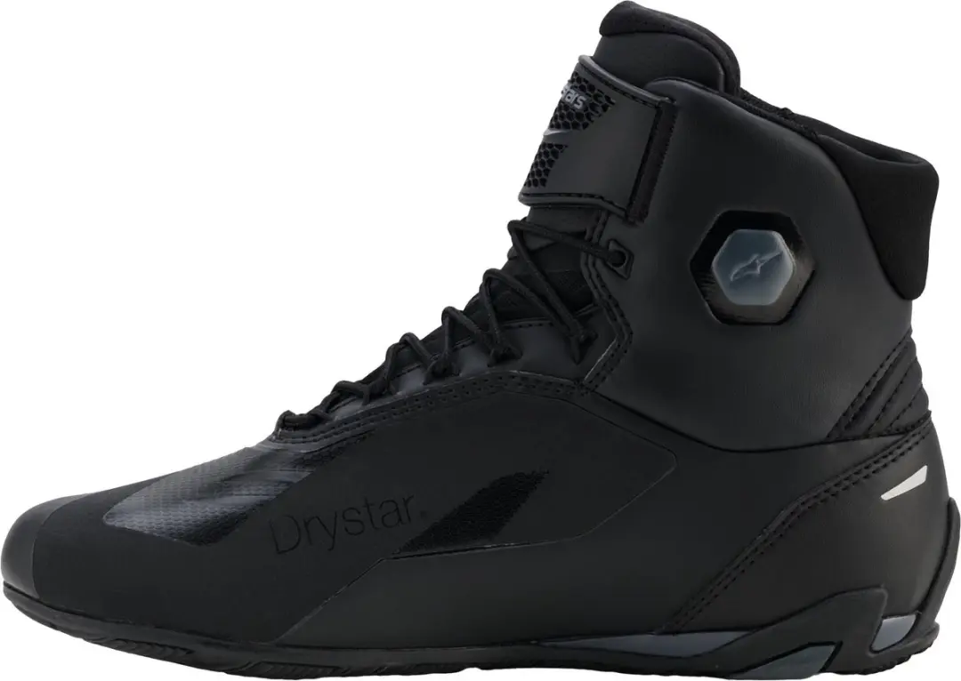 Alpinestars Faster 4 Drystar Motorschenen - Maat 7 - Grijs/Zwart