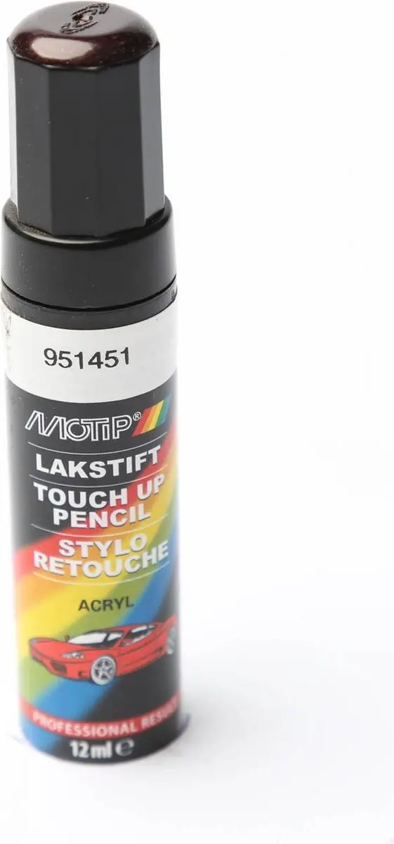 Motip 951451 Autolak Rood Metallic 12ml