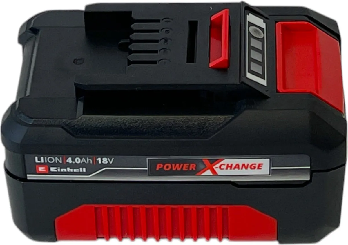 Einhell PXC Starter Kit Power X-Change 2x 18V 4.0Ah Accu + 3A Lader - afbeelding 4 van 6
