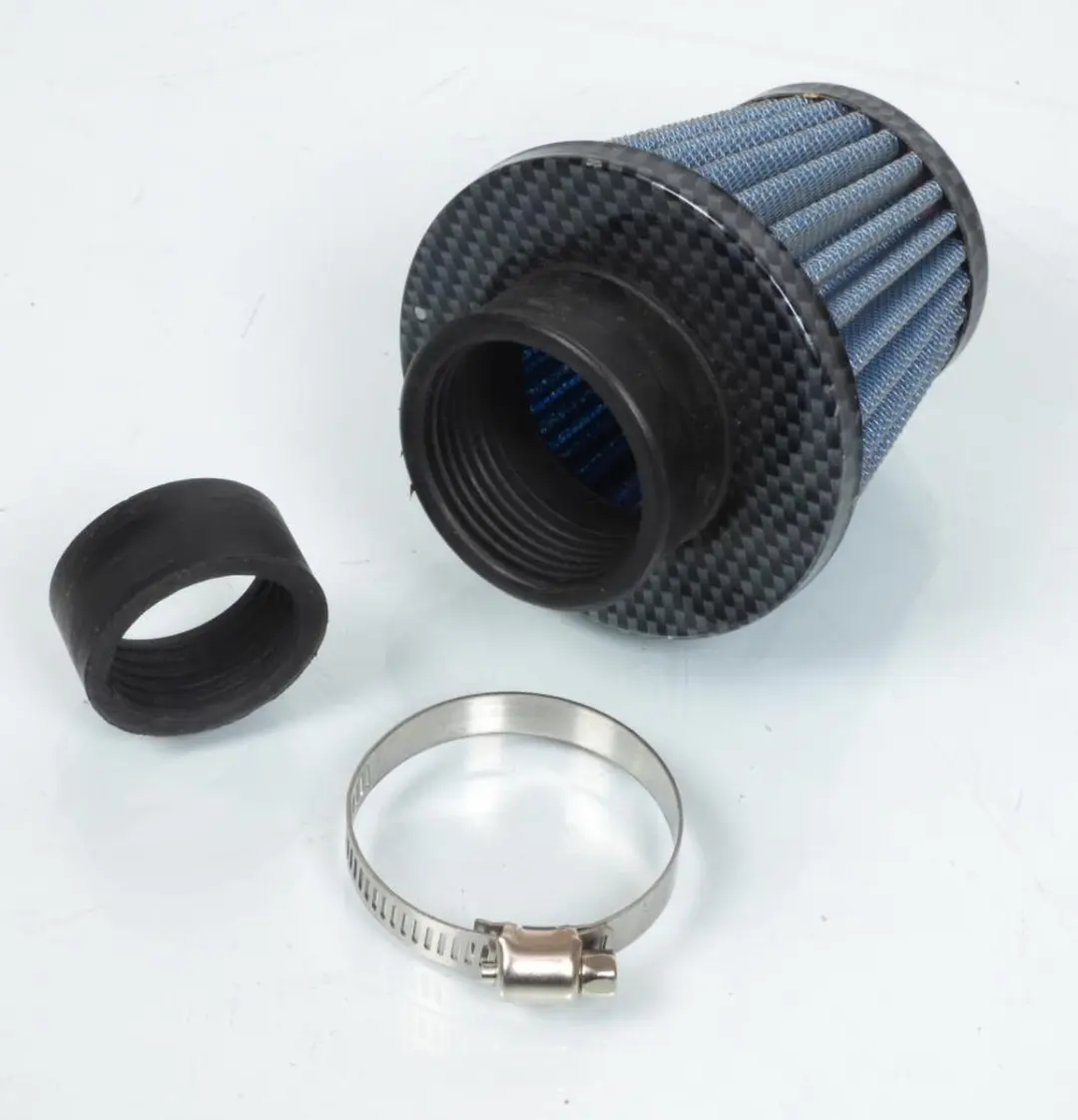 Replay Luchtfilter Claxon Ø28/35mm Carbon Blauw