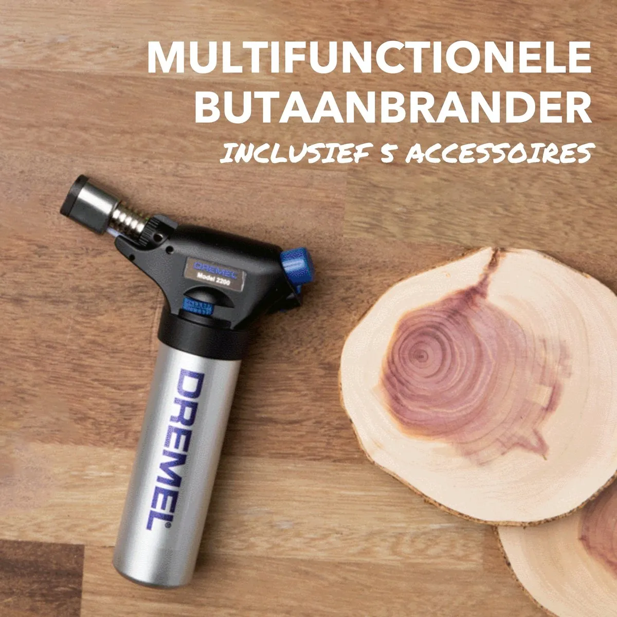 Dremel VersaFlame 2200-5 Multifunctionele Butaanbrander