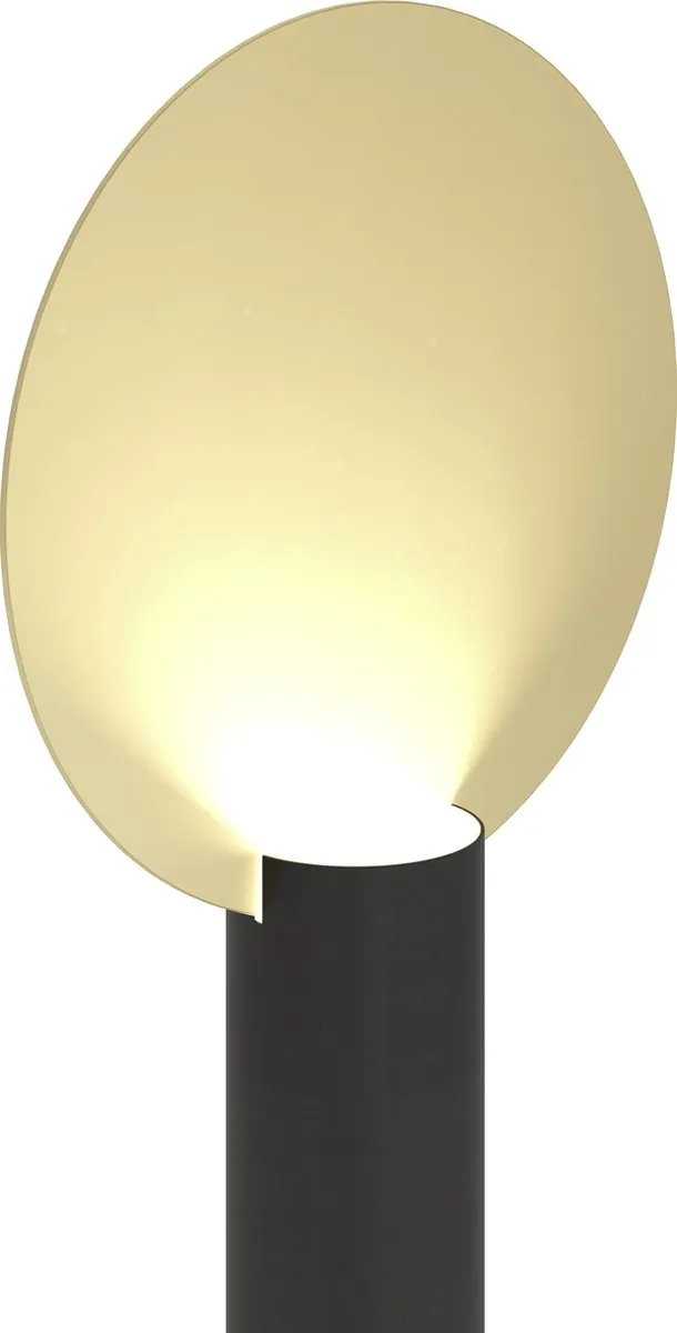 Eglo Sarona Tafellamp GU10 - 31,5 cm - Zwart|Goud