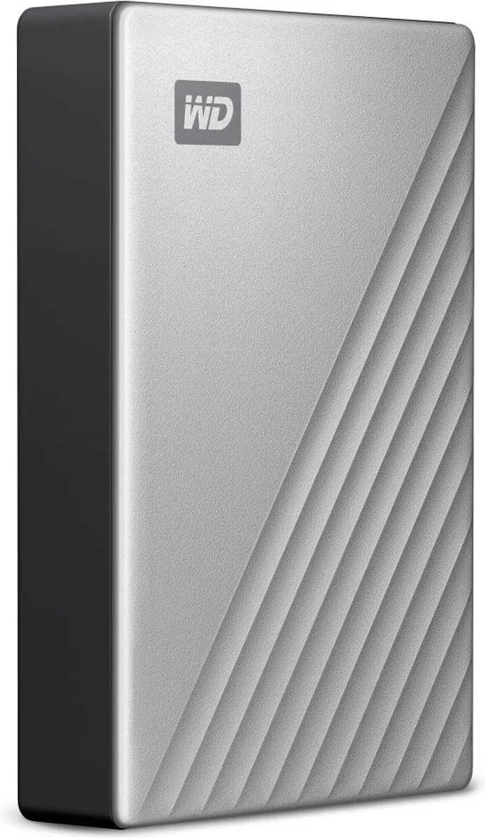 Western Digital My Passport Ultra 4TB - Externe Harde Schijf - Zilver