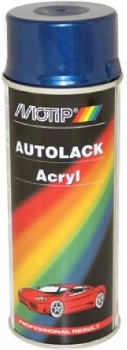 Motip Autolak Spuitbus Blauw 400ml