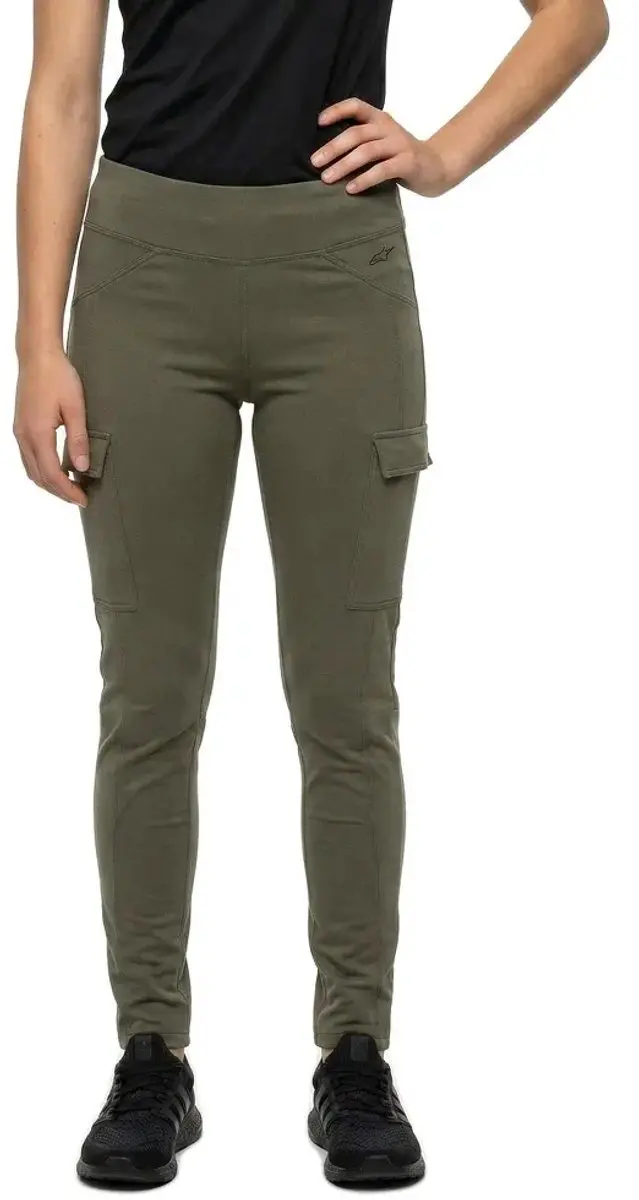 Alpinestars Iria Lady Motorcyclebroek M - Zomer - Military Green