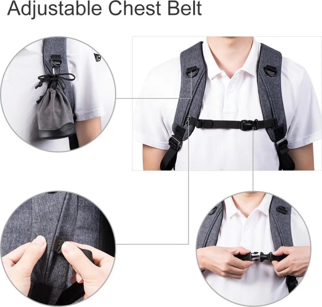 K&F Concept Beta Backpack 15L Rugzak - 15L - Grijs
