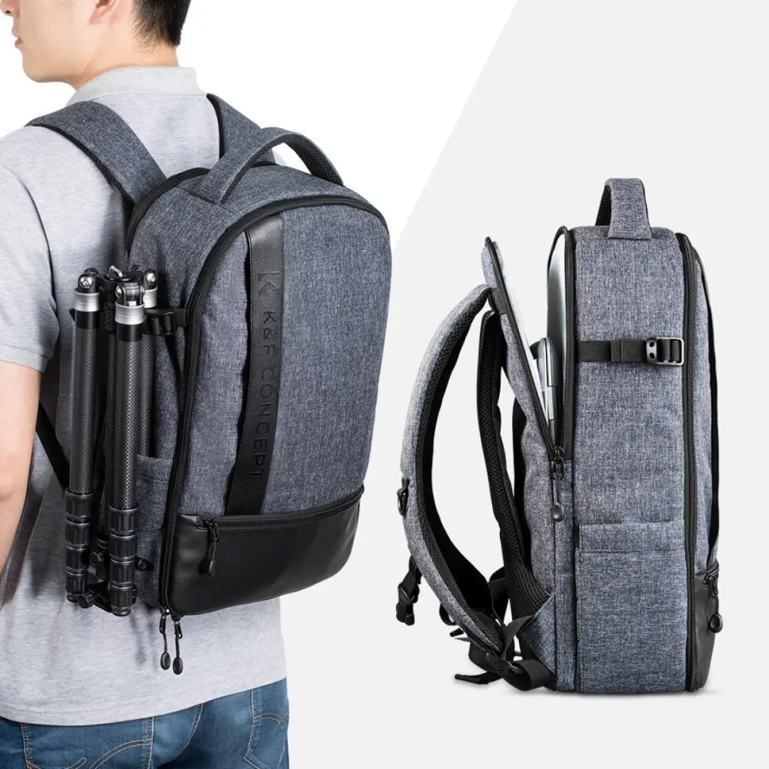K&F Concept Beta Backpack 15L Rugzak - 15L - Grijs