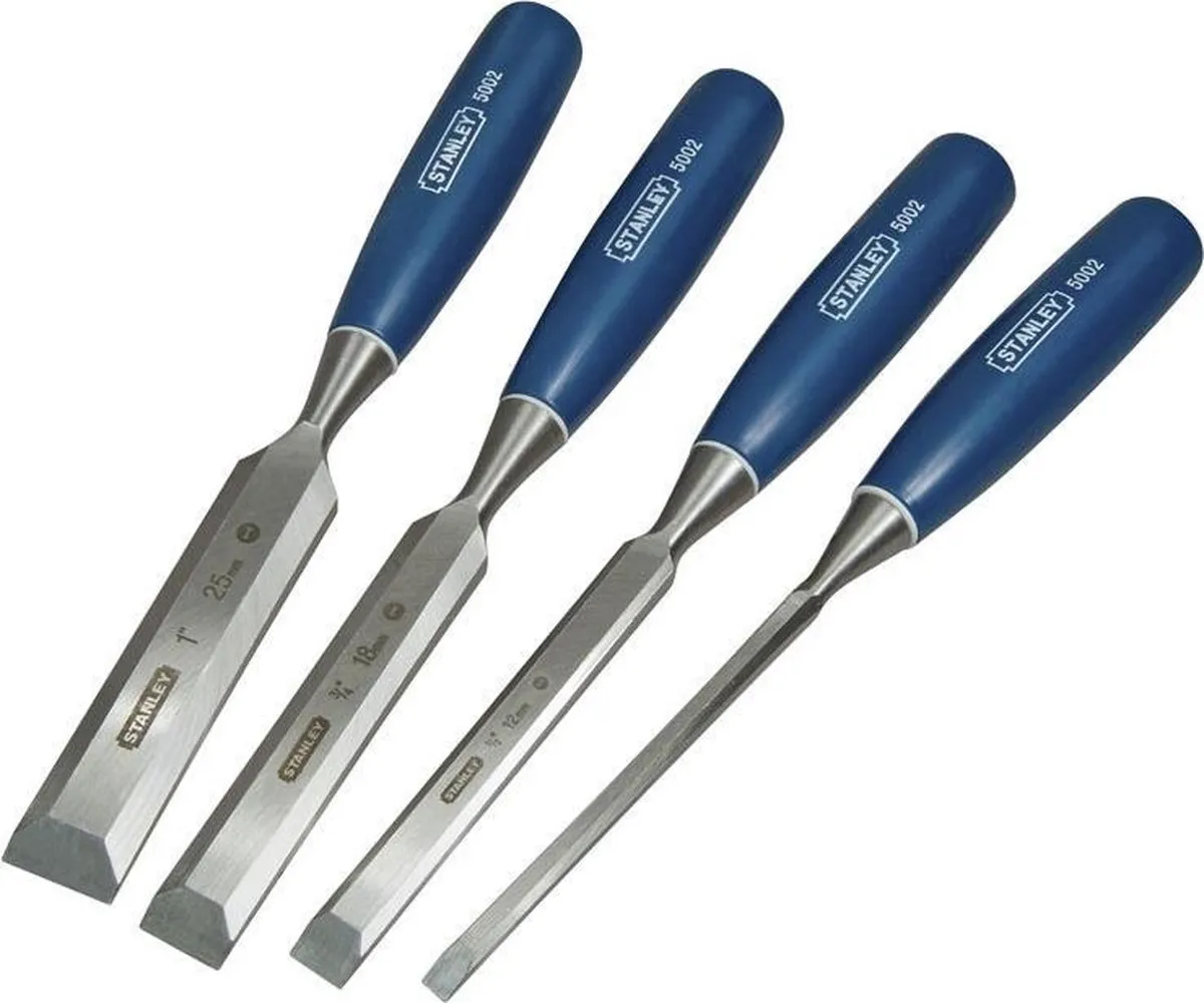 Stanley Houtbeitelset 4-delig 0-16-129
