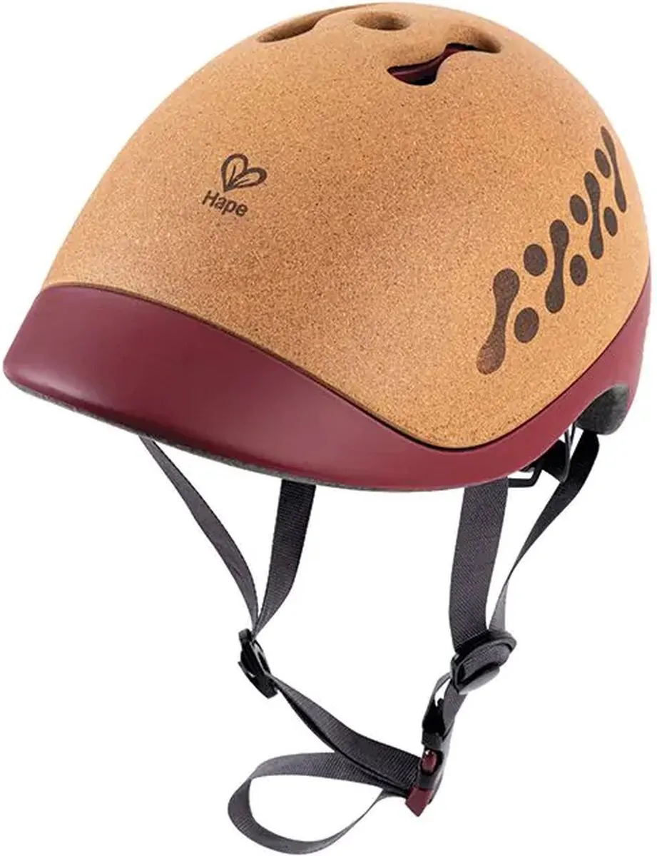 Hape Fietshelm Kurk - Rood