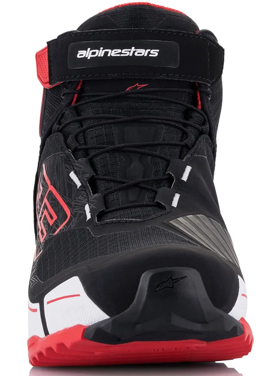 Alpinestars MM93 CR-X Drystar Motorschoenen - US 9 - Helder Rood/Wit
