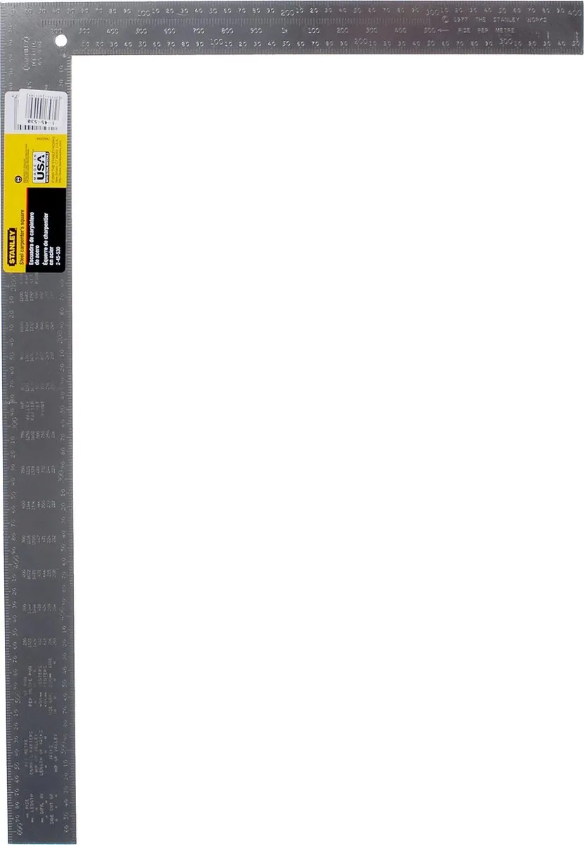 Stanley Winkelhaak 600x400mm - Grijs