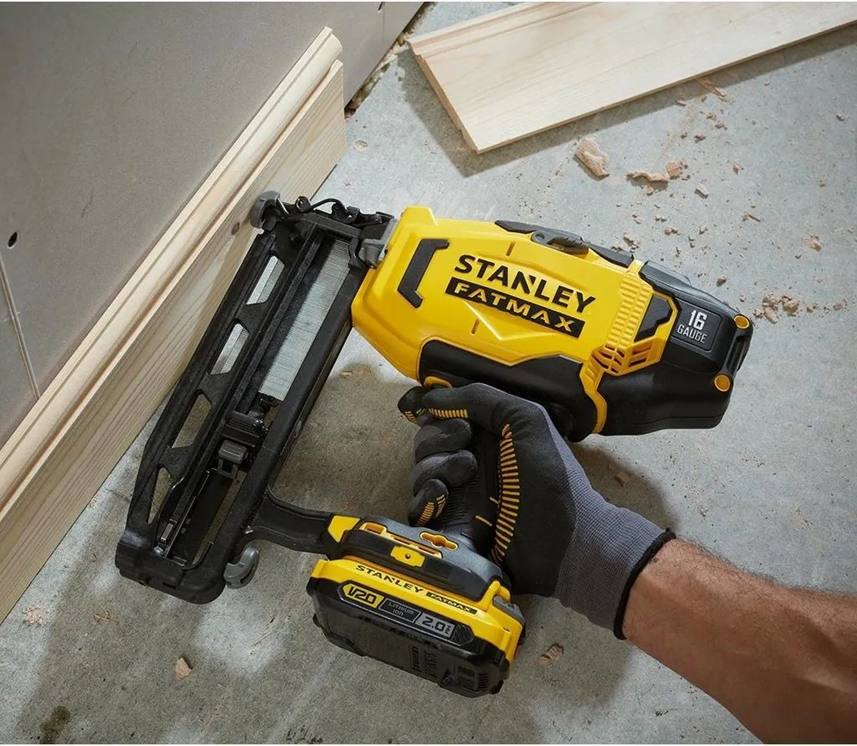 Stanley FatMax V20 18V Afwerktacker 16G - 2000mAh - met 2 accu's & lader