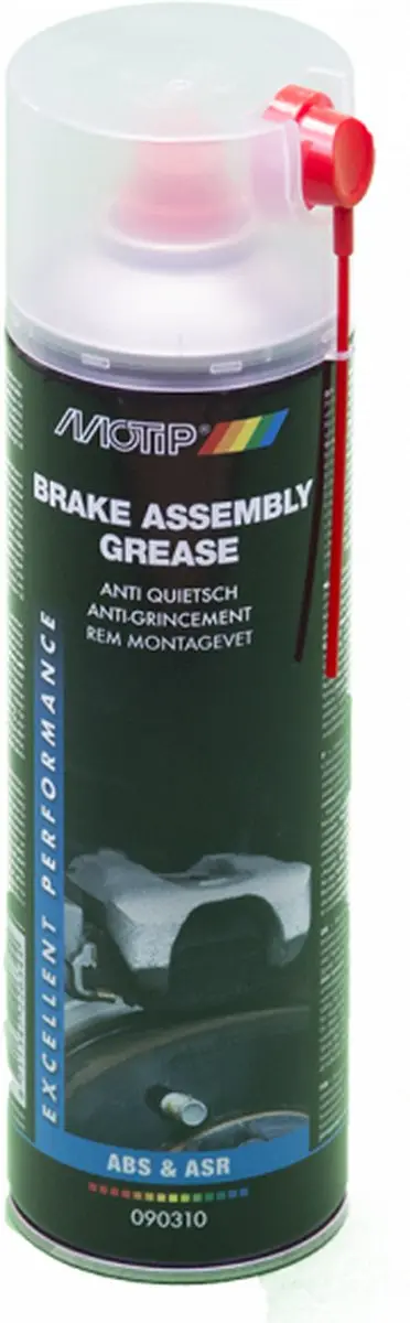 Motip Rem Montagevet Spuitbus 500ml - Meerkleurig