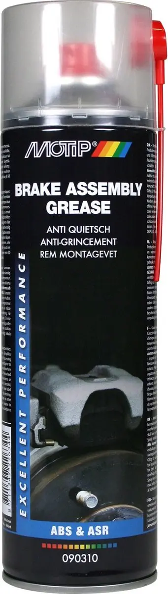 Motip Rem Montagevet Spuitbus 500ml - Meerkleurig