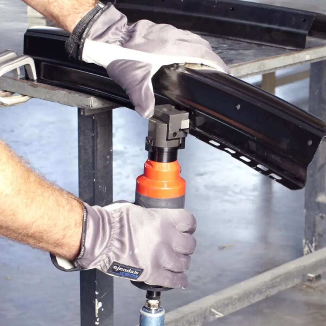 RODAC 1083100A Ovaal Plaatwerk Perforeermachine - Rood/Zwart
