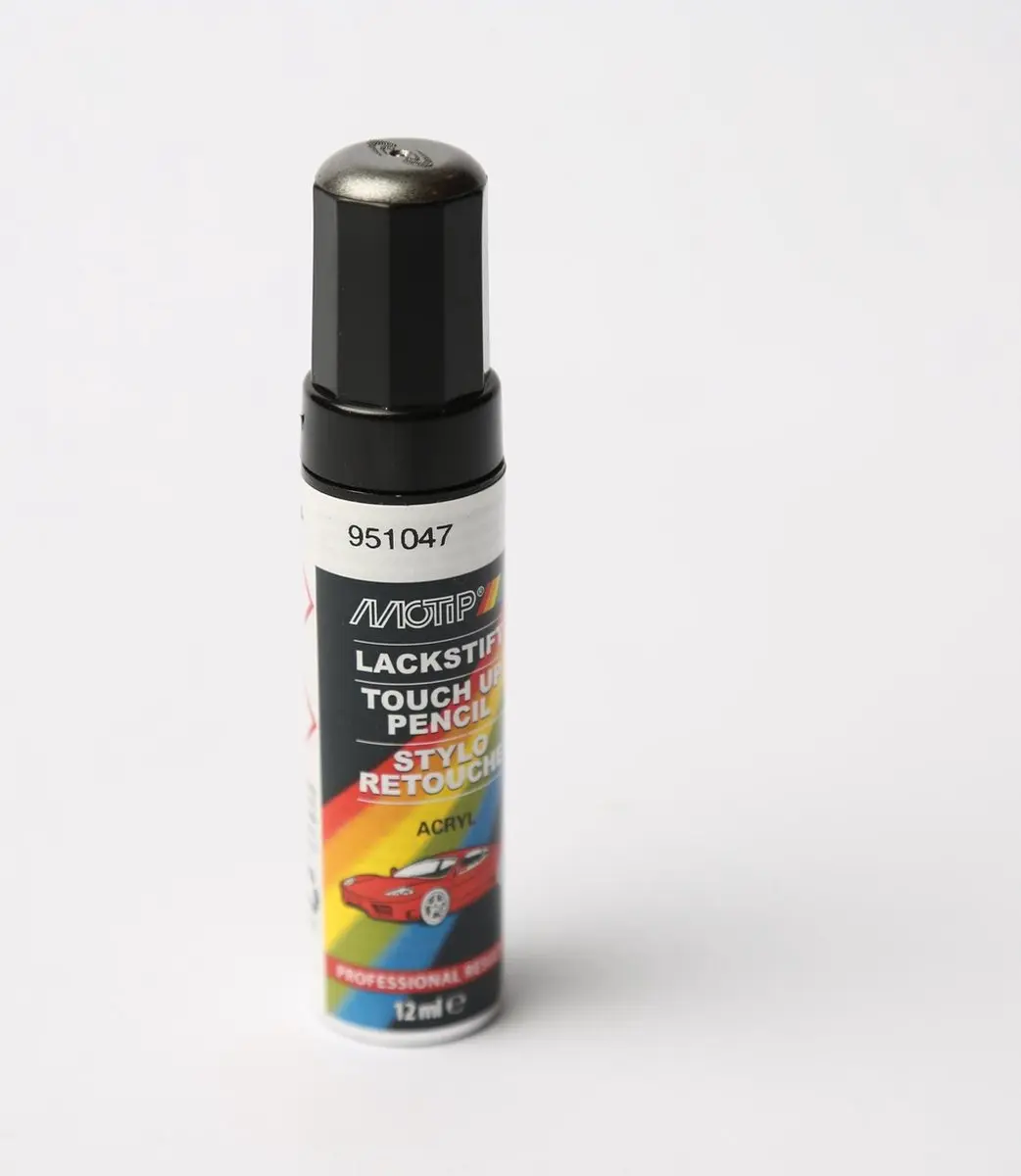 Motip Auto Lakstift Grijs Metallic 12ml
