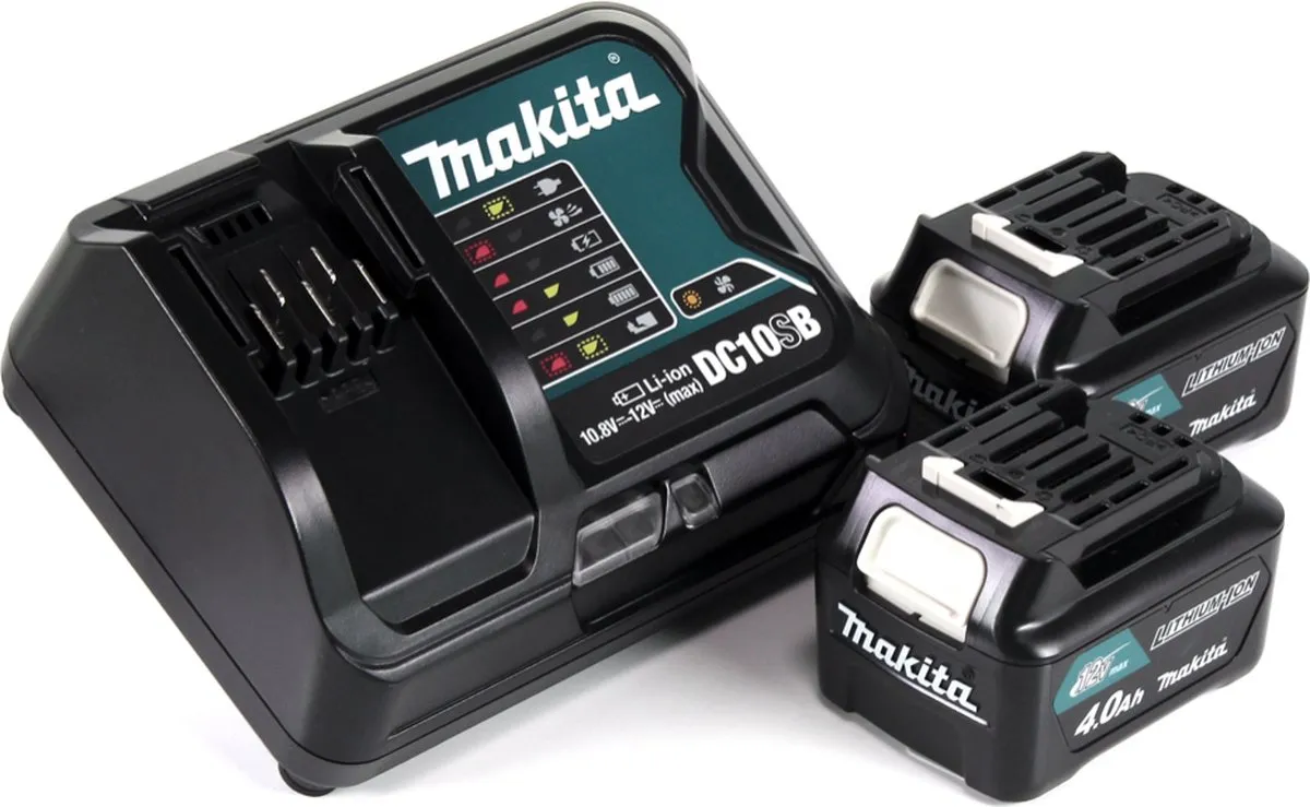 Makita UR100DSME Accu-graskantensnijder - 10,8V + 2x 4,0Ah Accu + Lader