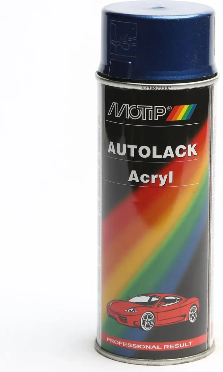 Motip Autolak Spuitbus Blauw 400ml