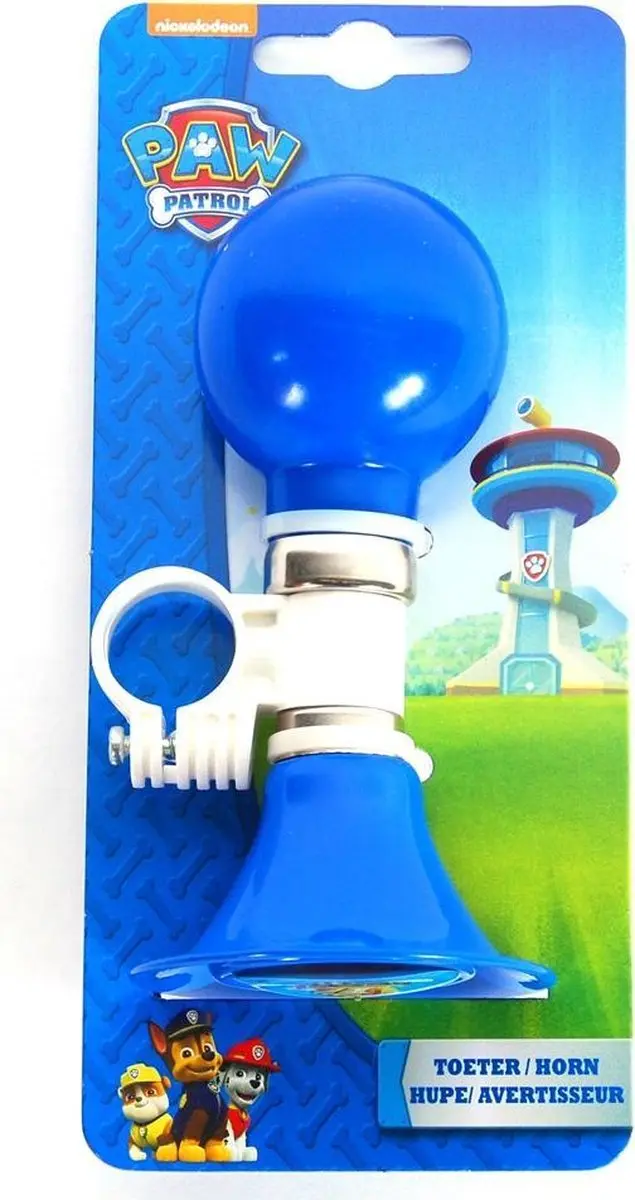 PAW Patrol Fietstoeter - Blauw/Wit