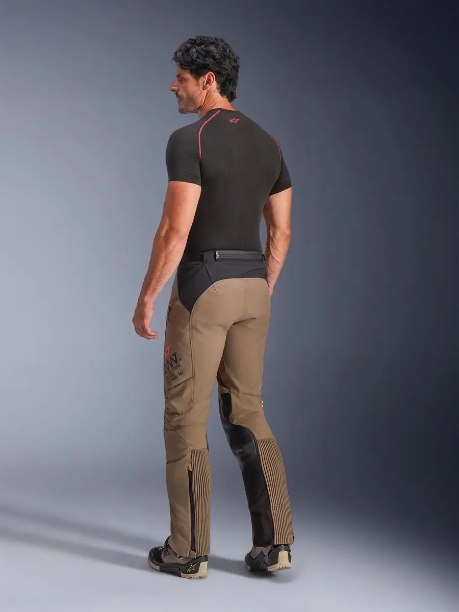 Alpinestars AMT-8 Stretch Drystar XF Motorbroek - Bruin L - afbeelding 6 van 6