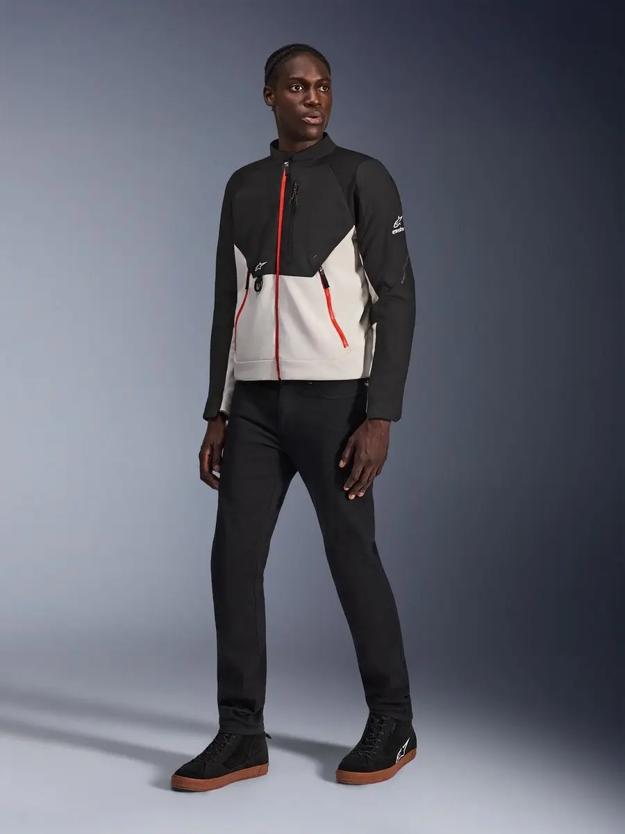 Alpinestars Provoke Motorfietsjas - Maat L - Zwart/grijs