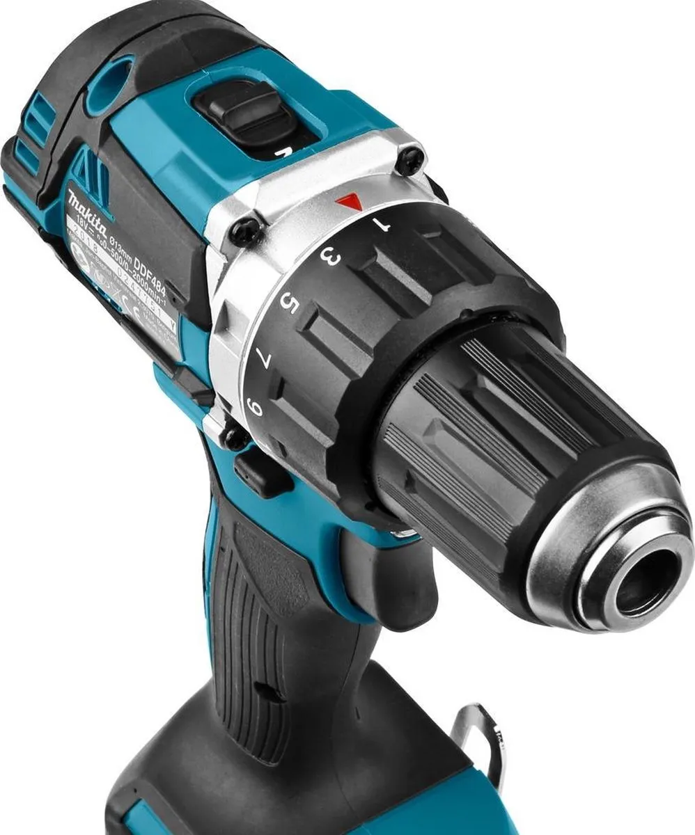 Makita DDF484ZJ Accuboormachine 18V - 21 standen - 38mm hout