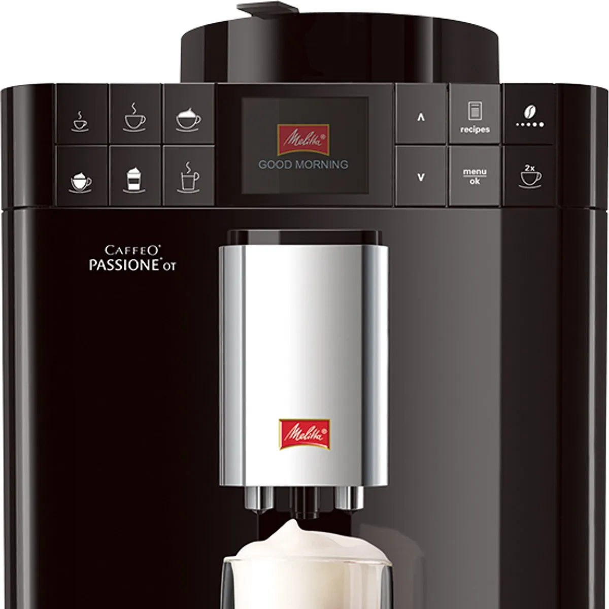 Melitta Caffeo Passione F531-102 Espressomachine - Zwart
