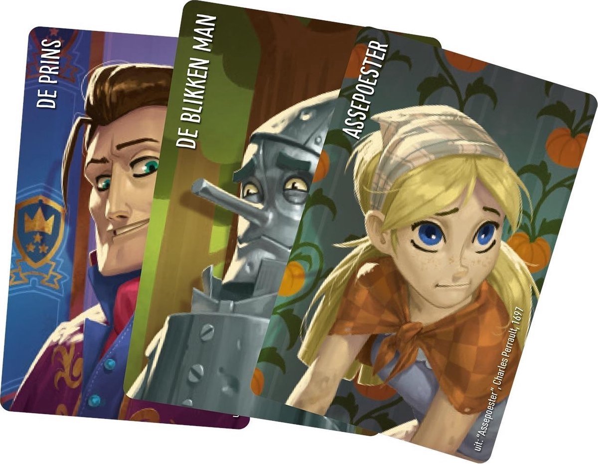 999 Games - Similo: Sprookjes Kaartspel - Coöperatief kaartspel - Klein cadeautje