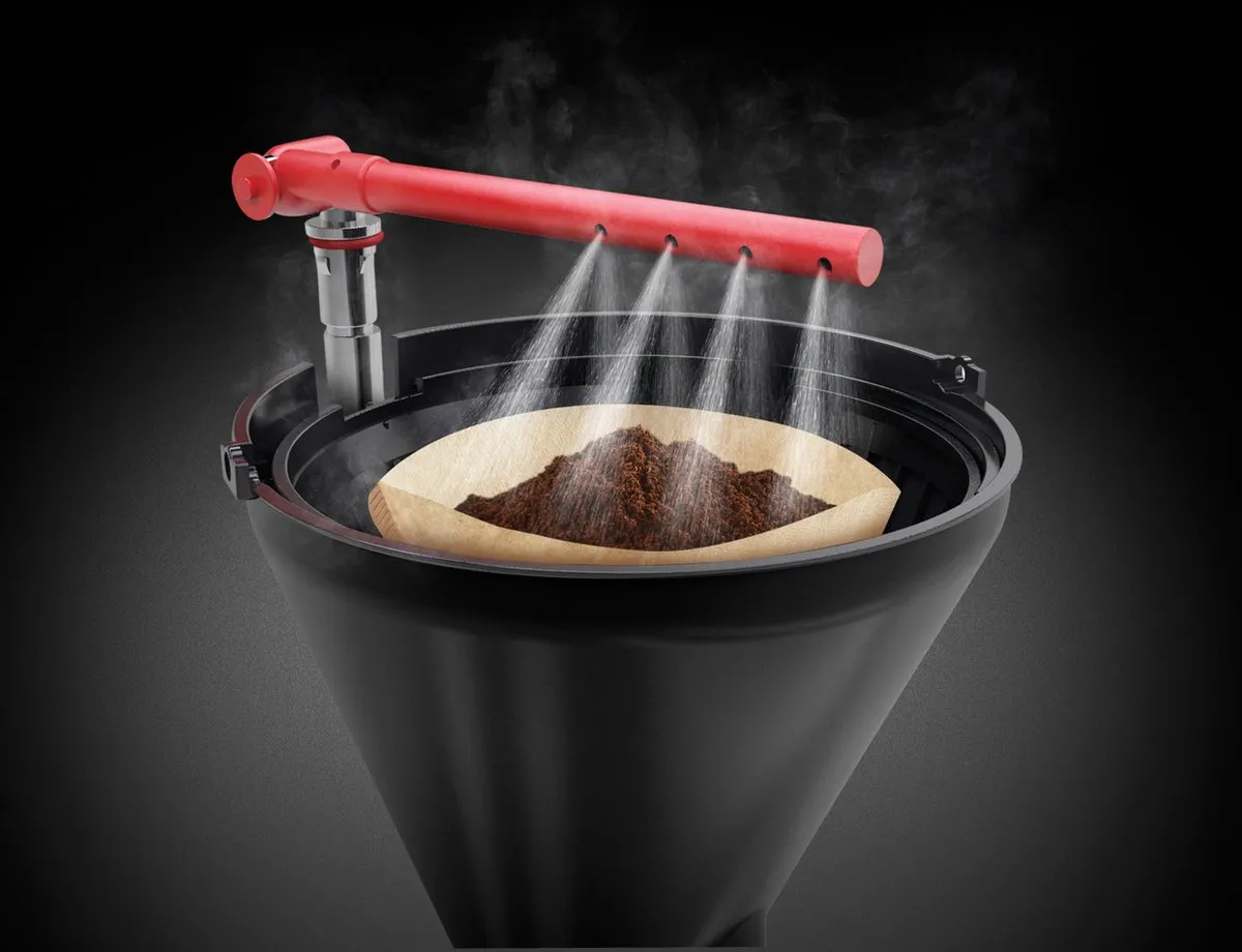 Russell Hobbs Textures Plus 22620-56 Filterkoffiezetapparaat 12 Koppen - 1,25L - Zwart