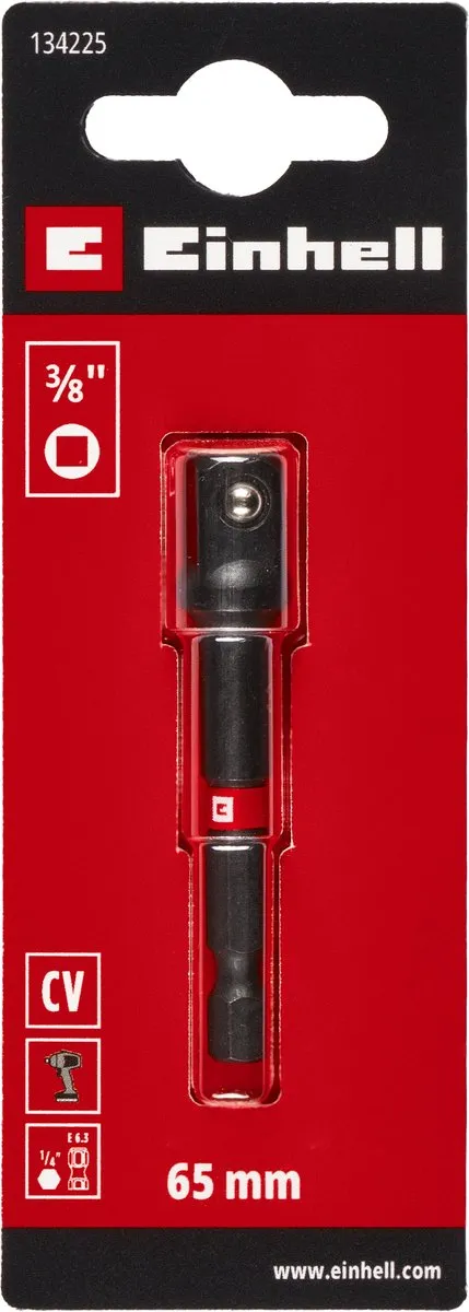 Einhell 3/865mm Dopsleuteladapter 3/8 - 65mm - 1 Stuk
