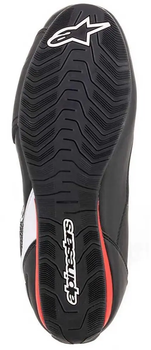Alpinestars Faster-3 Rideknit Laars - US 14 - Zwart/Wit/Rood