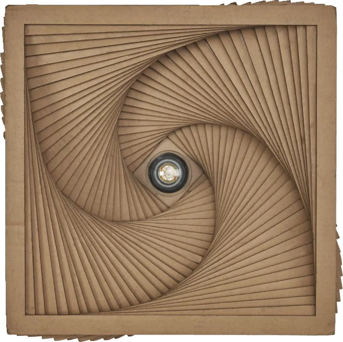 LEDVANCE Decor Cardboard Square Turn Plafondlamp