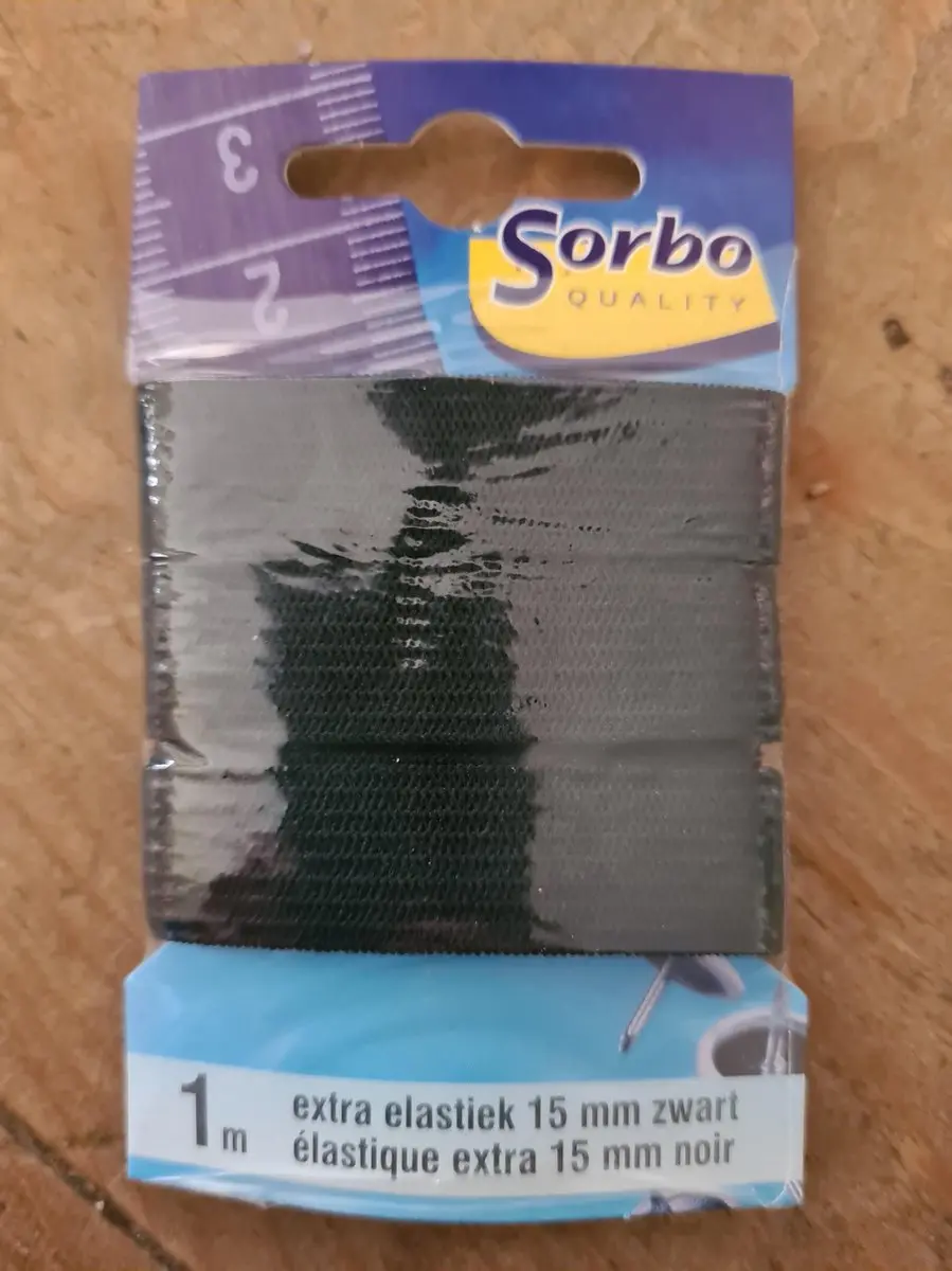 Sorbo Elastiek 15mm