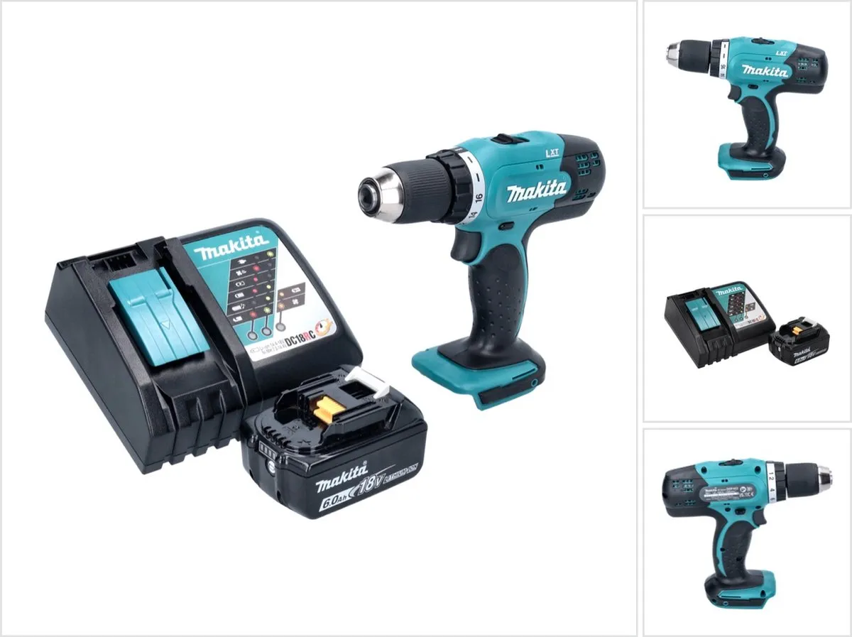 Makita DDF453RG1 Accuboormachine 18V