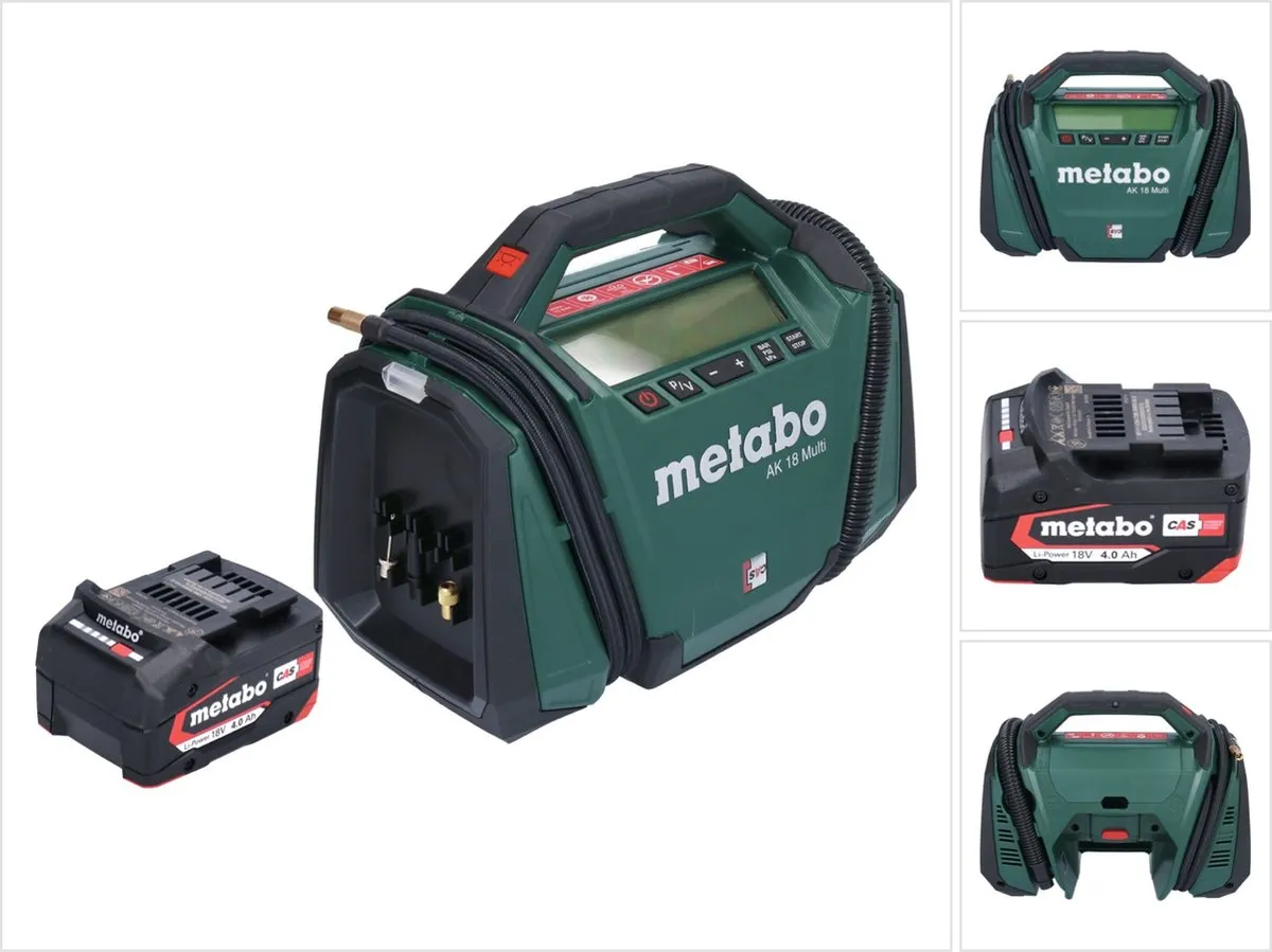 Metabo AK 18 Multi Accucompressor 18V 11 bar