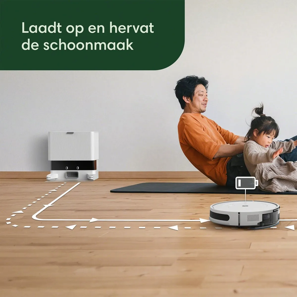 iRobot Roomba Combo 2 Essential Y0512 Robotstofzuiger met Dweilfunctie - Wit - afbeelding 6 van 6