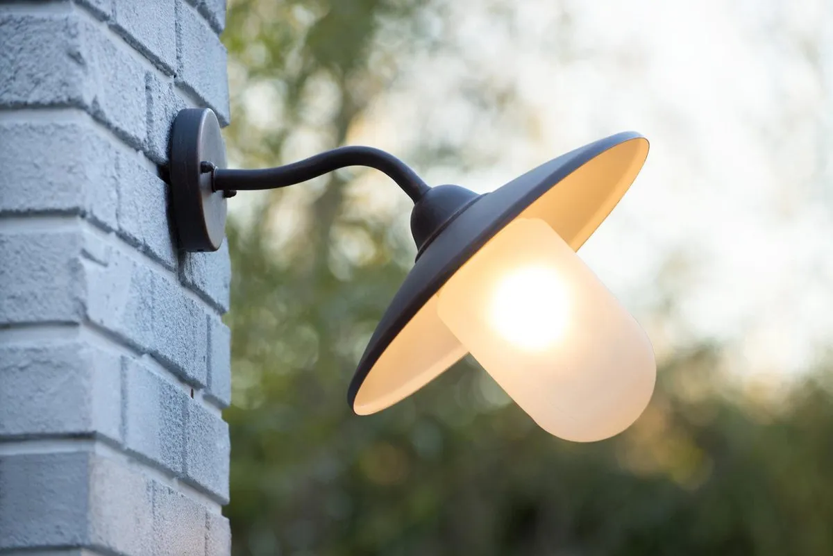 Lucide Aruba Wandlamp Ø30cm - E27 - Roestbruin
